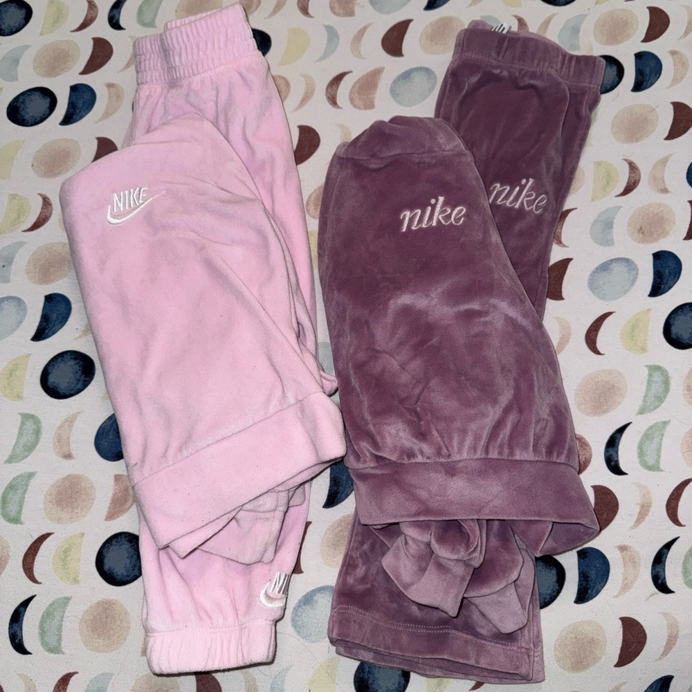 Nike Kids Light Pink and Dark Purple sets